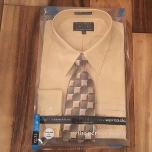 Alexander Julian Dress shirt & tie